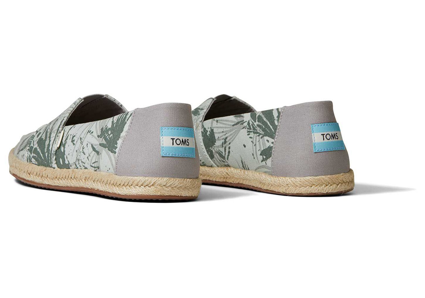 Toms Espadryle Męskie Zielone - Alpargata Rope - 57ANQMOZF